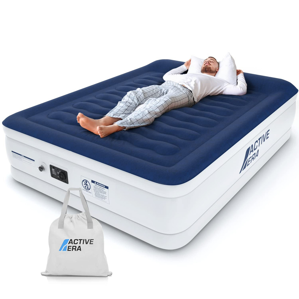 СТОК Розкішне надувне ліжко розміру «king-size» Active Era — піднятий надувний матрац