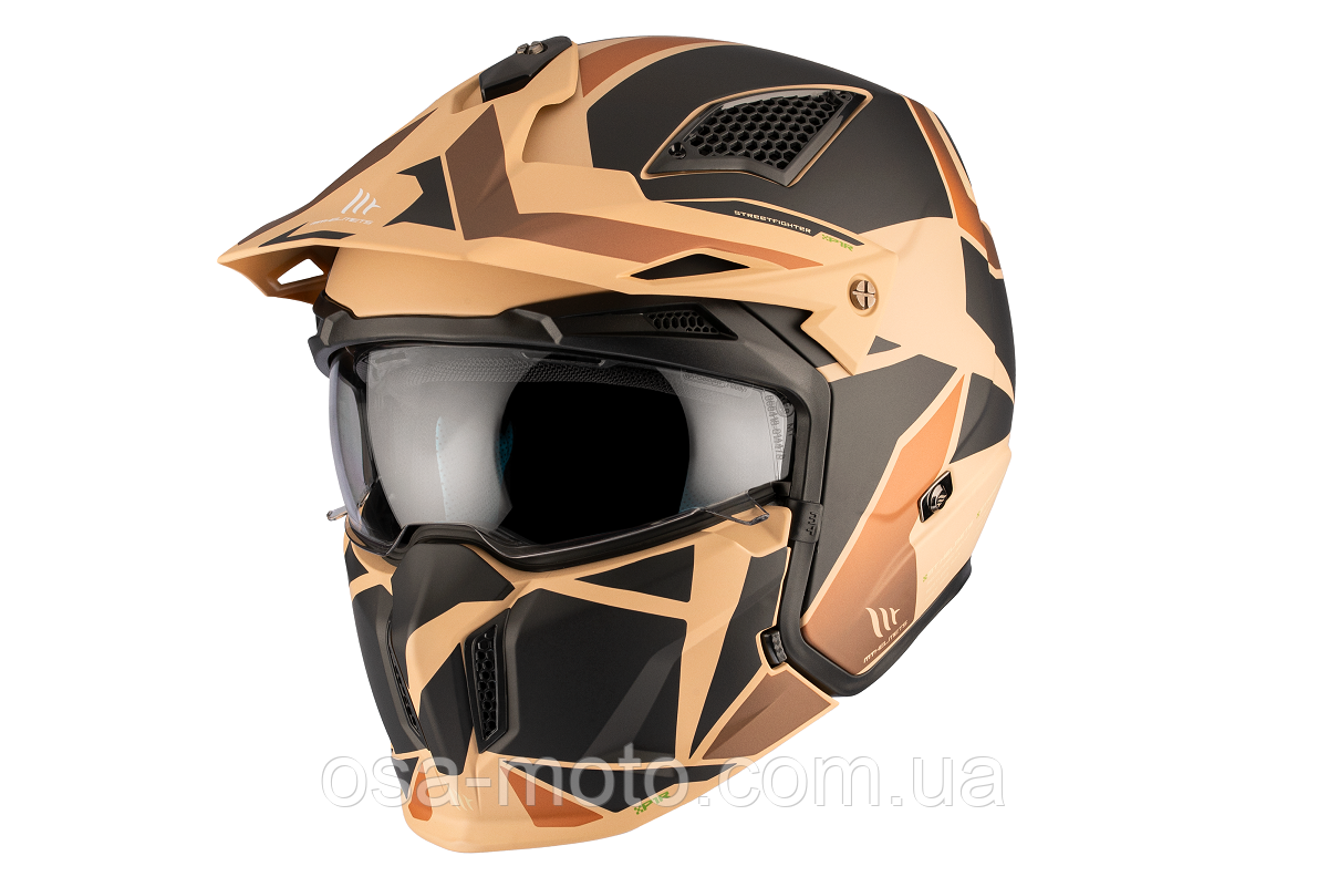 Мотошолом MT Streetfighter SV S P1R B9 Matt ECE2206