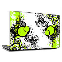 Наклейка на ноутбук - Simply Green
