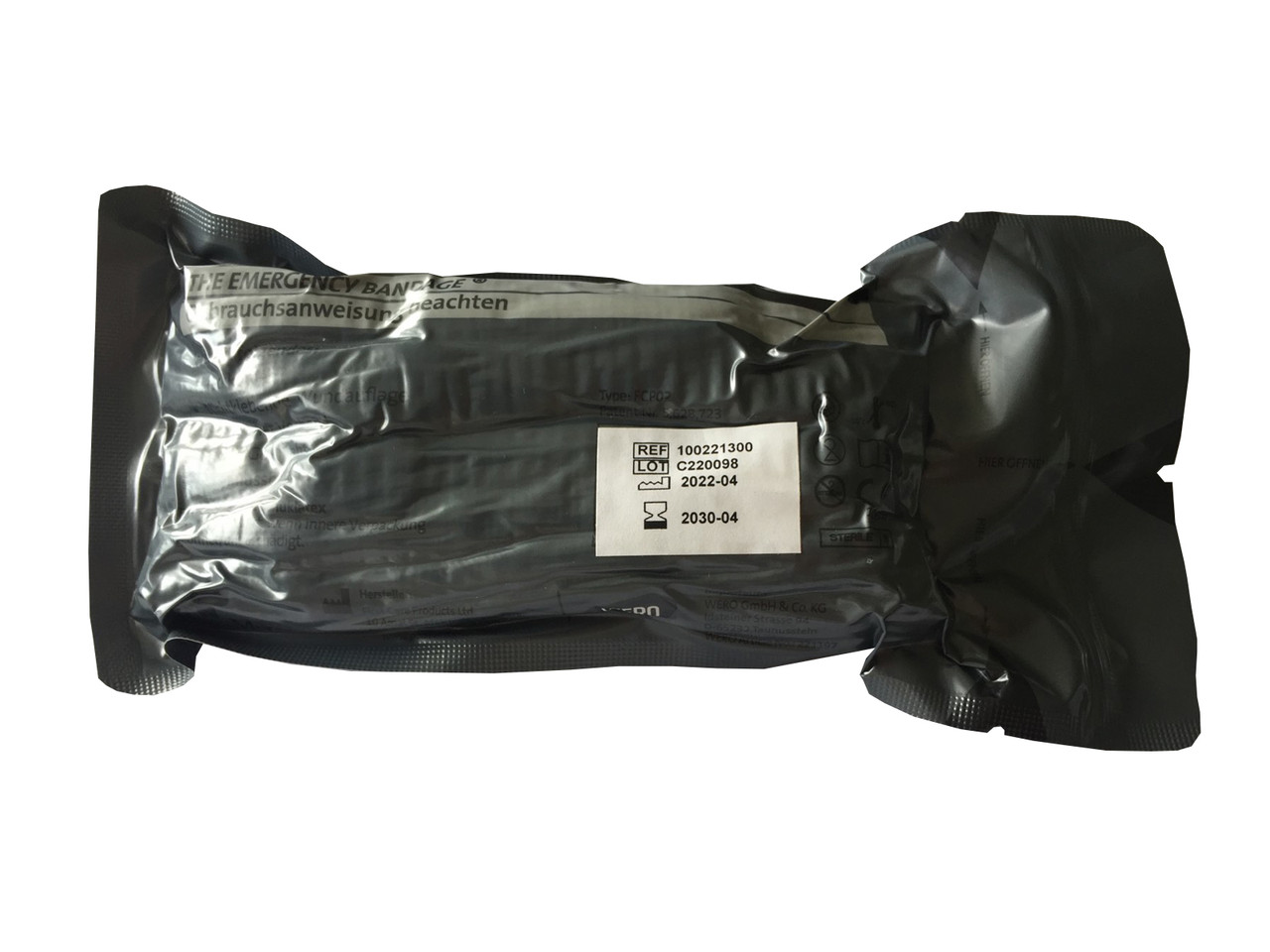 Ізраїльський бандаж оригінальний, кровоспинний компресійний бинт 15 см, фото 1