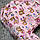 Теплі штани р 68 4-6 міс зимові дитячі штанці для новонароджених малюків дівчинки ФУТЕР 6000 Рожевий, фото 2