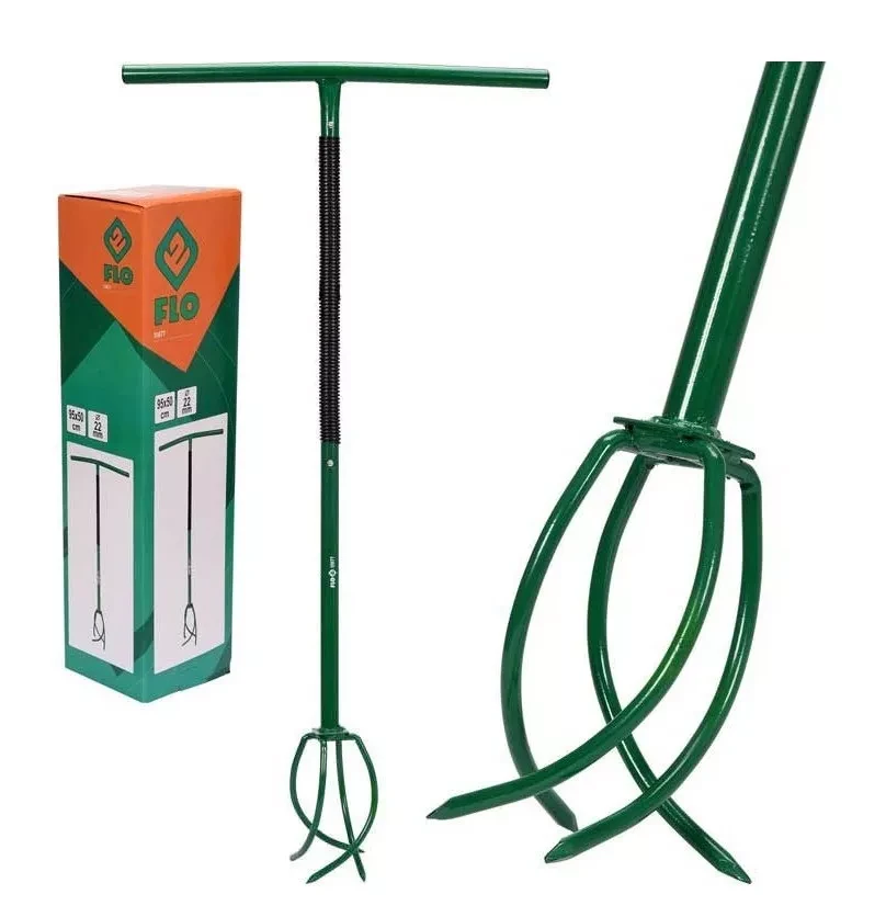 Культиватор ґрунту ручний FLO, 95Х 50 см, Ø= 22 см, фото 1