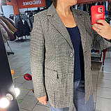 Піджак J.London жіночий класичний жакет гусяча лапка 50 сірий, фото 8