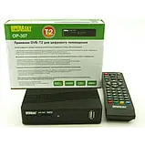 TV тюнер Opera OP-307 Т2 приймач для цифрового ТБ Ресивер T2 приставка Цифровий ефірний приймач, фото 7