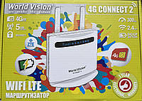 World Vision 4G CONNECT 2 роутер з акумулятором LTE Cat.4