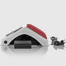 Професійна витяжка для манікюру AIR MAX M152 (N4) Pro з регулюванням на 65 Вт (червона), фото 6