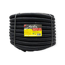 Гофротруба Sokol Standard d16 ПВХ вогнестійка (100м. в бухті)