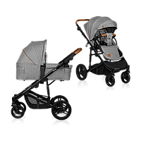 Універсальна коляска 2 в 1 Lionelo MARI TOUR GREY STONE