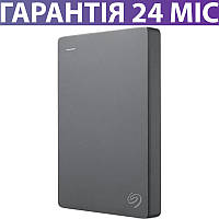 Зовнішній Жорсткий Диск 1 Тб Seagate Basic (Сігейт), сірий, переносний знімний накопичувач, портативний hdd