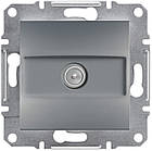 TV розетка кінцева Asfora сталь ABS [EPH3200162] Шнейдер Електрік