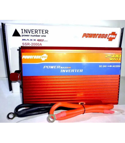 Перетворювач напруги Powerone plus 2500W 12V-220V, фото 1