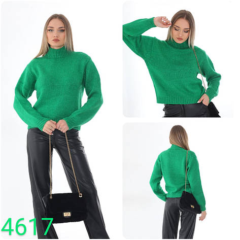 Жіночі однотонні светри  оверсайз оптом 4617, фото 2