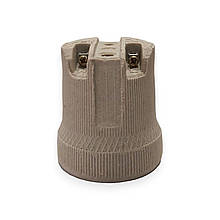 Патрон гвинтовий Lemanso F516 Е27 керамічний 4А 250V