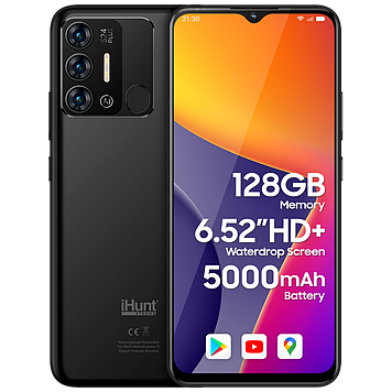 Смартфон iHunt S24 Plus Phantom Black – 4/128 Гб, 5000мАг