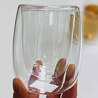 Стеклянный стакан с двойным дном "Идеалист"