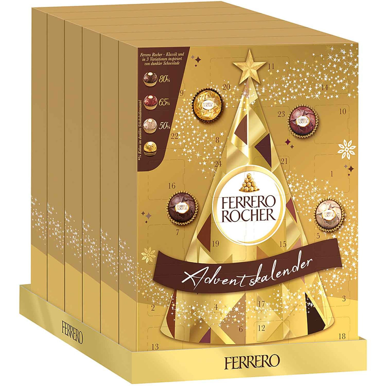 Адвент календарь Ferrero Rocher Selection 300g - фото 4 - id-p1994009378