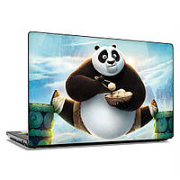Наклейка на ноутбук - Панда шпагат