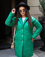 Демисезонная стёганная женская куртка Ткань: плащевка Лаке синтепон 150 Размеры 46-48,50-52,54-56,58-60