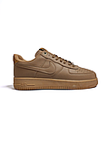 РОЗПРОДЖ Чоловічі кросівки Nike Air Force 1 Brown р42, фото 4