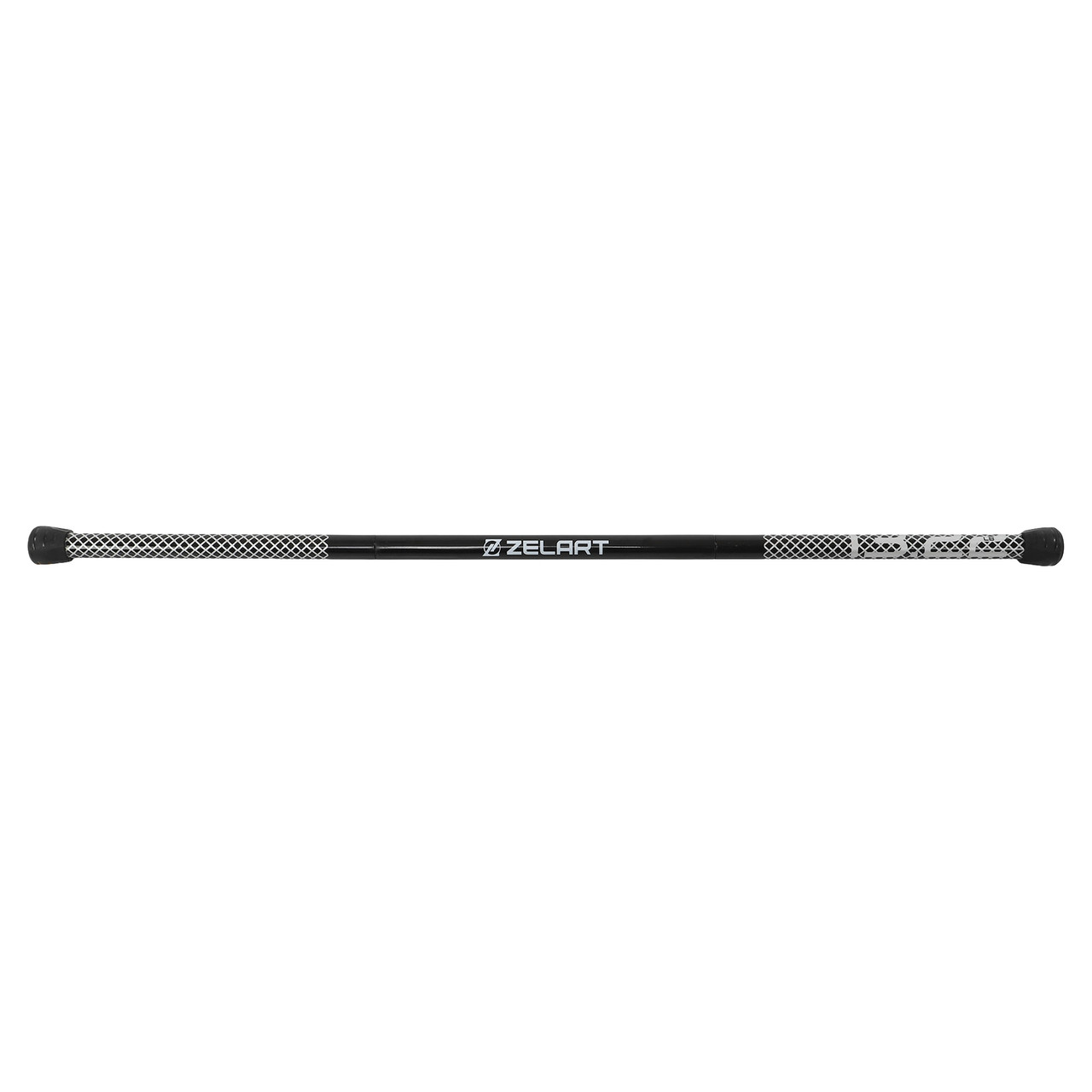 Палиця гімнастична бодібар трисекційний Zelart Body Bar 9994-6 вага 6 кг Black-White, фото 1