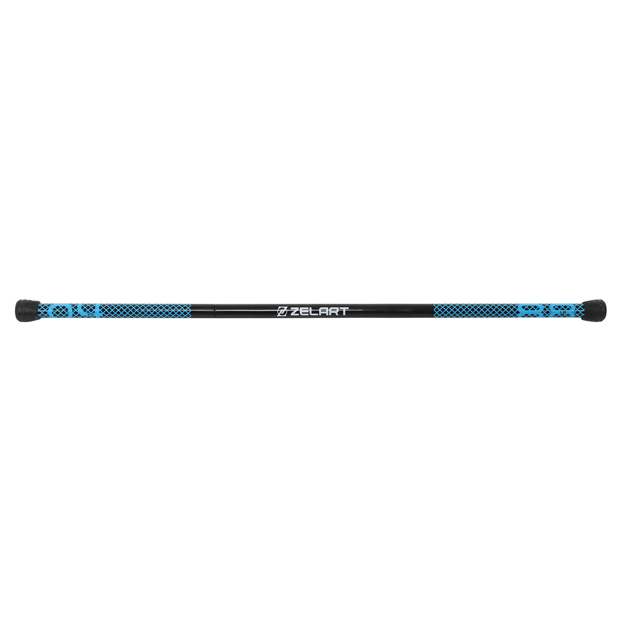 Палиця гімнастична бодібар трисекційний Zelart Body Bar 9994-4 вага 4 кг Black-Blue, фото 1