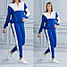 Жіночий в'язаний костюм, кофта та штани Розміри: 42-46, фото 2