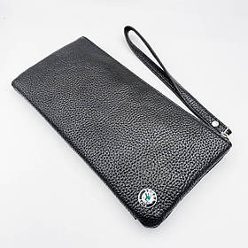 Портмоне гаманець з логотипом SKODA (Шкода) Еко шкіра Чорний