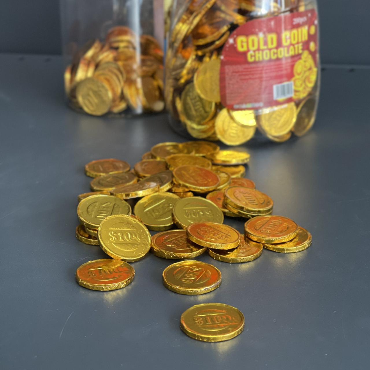 Шоколадні монети цукерки, фото 1