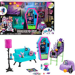 Ігровий набір студентської вітальні Monster High Student Lounge Playset HNF67