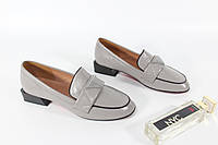 Туфли женские Visttaly W1105-2452-2473 светлые на низком каблуке