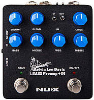 Педаль эффектов NUX MLD Bass Preamp + DI Pedal (NBP-5)