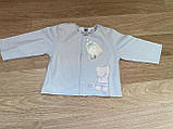 Chicco Кофта-піджак на хлопчика двостороння 6-9 місяців 68 см, фото 2