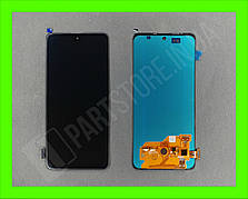 Дисплей Samsung SM A515 A51 2020 із сенсором, чорний (TFT, оригінал Китай)