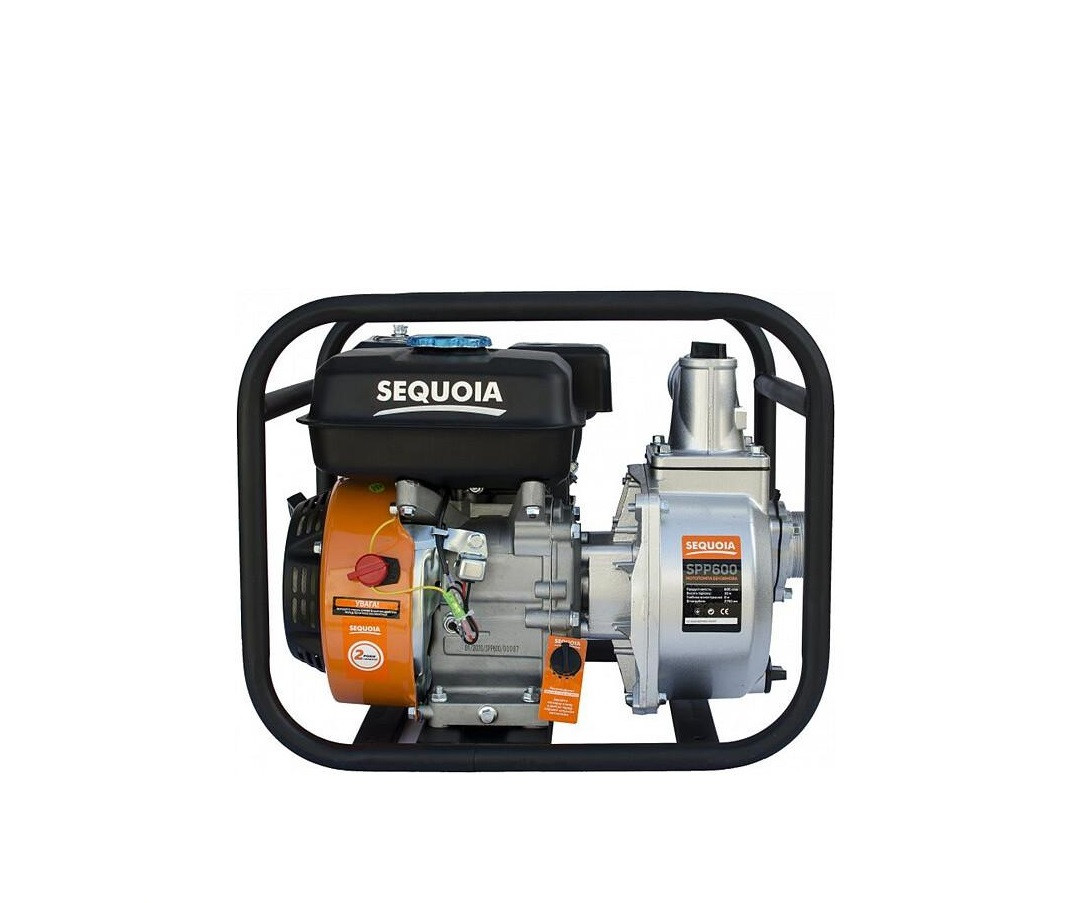 Мотопомпа бензинова для чистої води SEQUOIA SPP600, фото 1