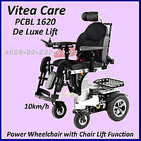 Электро коляска с функцией подъема кресла Vitea Care PCBL 1620 De Luxe Lift Power Wheelchair Seat 40cm