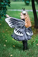 "Метелик попелястий" карнавальний костюм для дівчинки