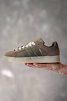 Мужские кроссовки Adidas Campus 00'S Brown Green