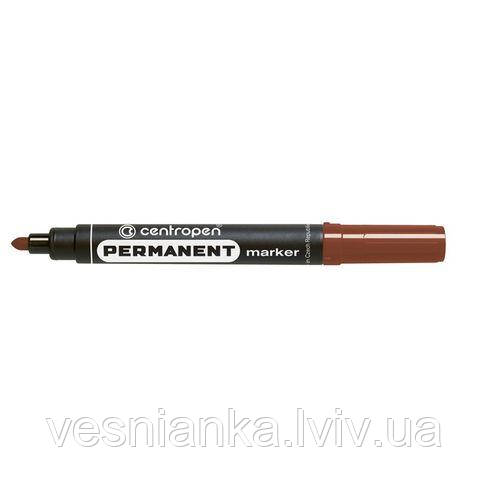 Маркер перманентний Коричневий арт. 8566 Centropen