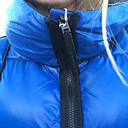 Пальто-пуховик жіноче зимове TOWMY TM-AJ-2261-black з каптуром S, фото 8