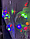 Світлодіодна гірлянда штора Кульки Деко 12 шт LED 3х1 м, фото 5