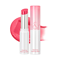 Глянцевый бальзам в нежно-розовом оттенке Rom&nd Glasting Melting Balm No.02 Lovey Pink, 3.5 г