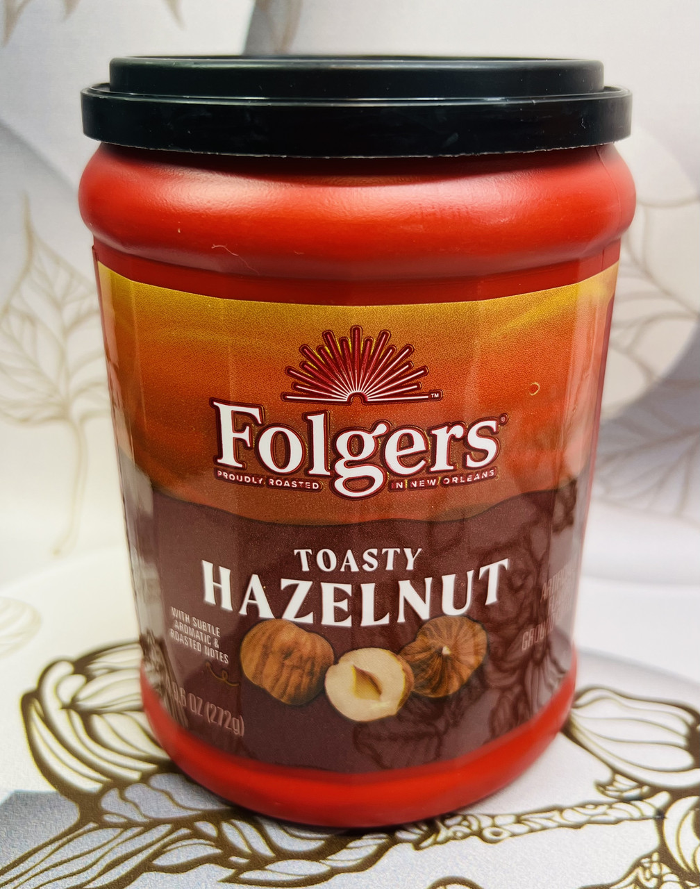 Кава мелена Folgers Hazelnut горіховий аромат