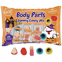 Желейні цукерки Частини тіла Amos Halloween Gummy Candy Body Parts 225г