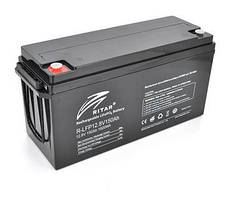 Акумулятор LiFePO4 12 V, Вольт, 150 AH, Ah, ампер-годин, Ritar, AGM, АКБ, для інвертора, ДБЖ