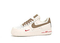 Женские кроссовки Nike Air Force 1 Low 07 Essenti mocco (белые) зимние повседневные кроссовки 14266 Найк