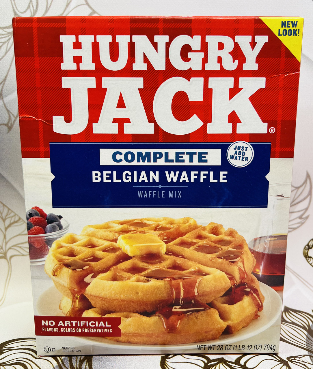 Суміш для приготування бельгійських вафель Hungry Jack Complete Belgian Waffle Mix