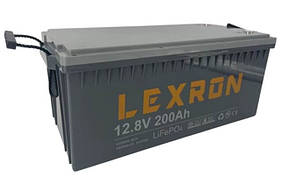 Літій залізо фосфатний акумулятор 12 V, Вольт, 200 AH, Ah, ампер-годин, Lexron, АКБ, для інвертора, ДБЖ