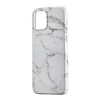 Чохол Lum Neon (світяться у темряві) iPhone 12 Marble White