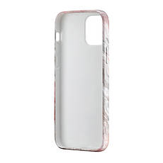 Чохол Lum Neon (світяться у темряві) iPhone 12 Marble Pink, фото 4