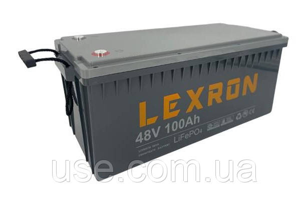 Литиевій аккумулятор 48 V, В, вольт, 100 AH, Ah, ампер-часов, Lexron ...